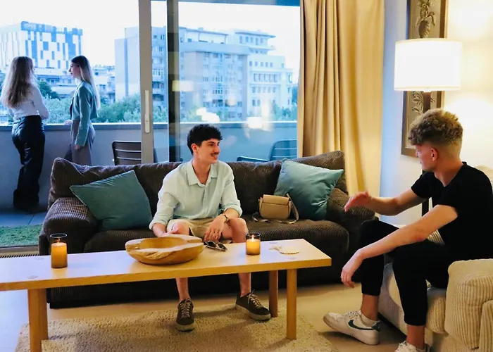 Vernescu 4 Luxury Living - Terrace Chic 아파트